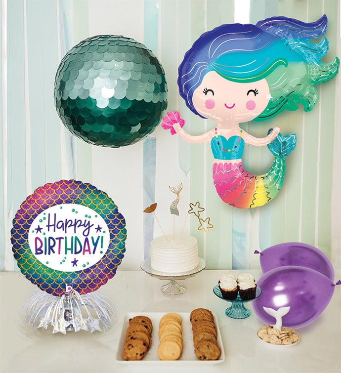 Mermaid Balloon Party Kit